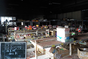 工場 施工前