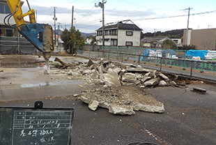 工場 施工中