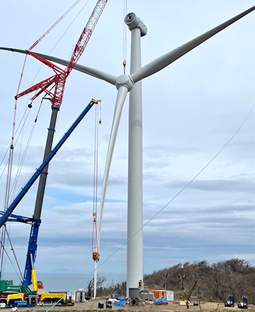 風量発電の画像